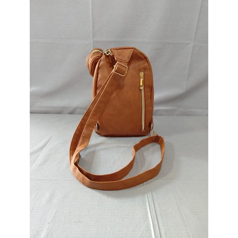 Purple Finch Mini Sling Crossbody Diaper Bag Backpack Pacifier Case Changing Pad
